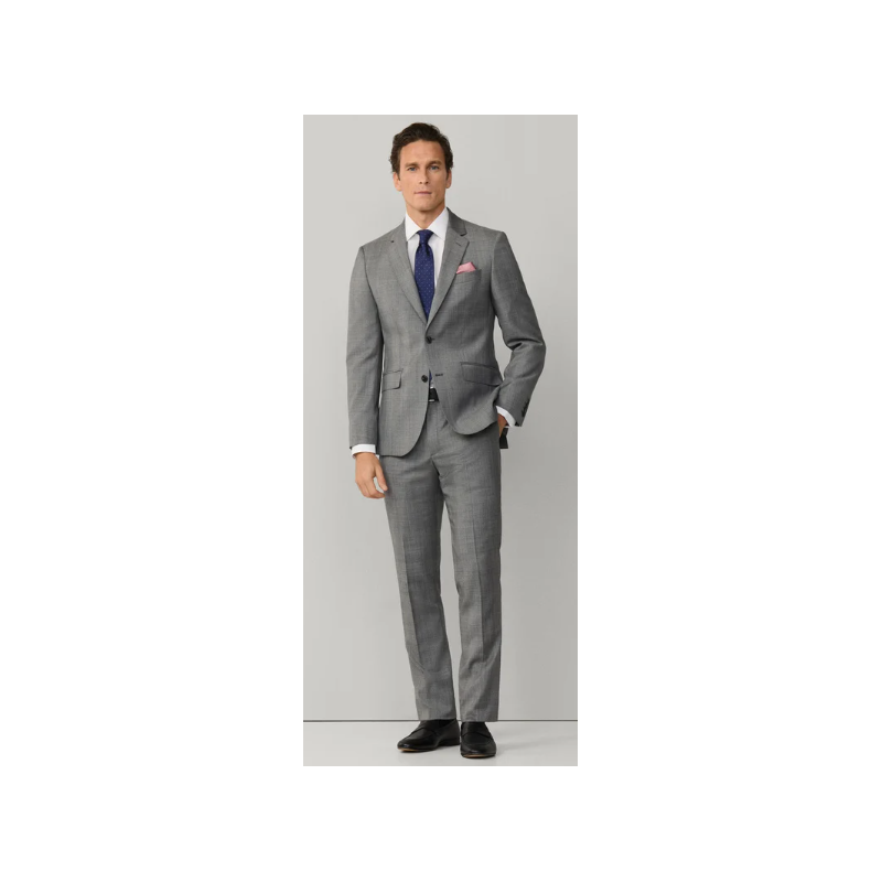 Vestit luxe cashmere i seda gris antracita