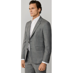 Vestit luxe cashmere i seda gris antracita