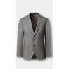 Vestit luxe cashmere i seda gris antracita