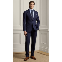 Vestit exclusiu lli italià premium blau mitjanit