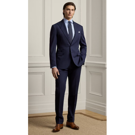 Vestit exclusiu lli italià premium blau mitjanit
