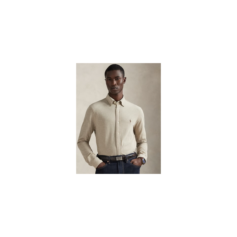 Camisa premium lli italià o  vicunya, beix o verd oliva