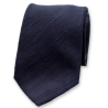 Corbata seda natural 100% o cotó, blau marí o blanc