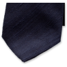 Corbata seda natural 100% o cotó, blau marí o blanc