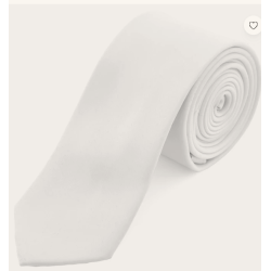Corbata seda natural 100% o cotó, blau marí o blanc