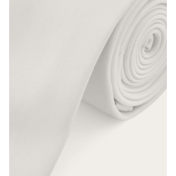 Corbata seda natural 100% o cotó, blau marí o blanc