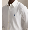 Camisa de seda natural o cotó egipsi blau marí o blanc