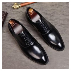 Sabata Oxford, pell negra